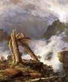 Tempête dans les Montagnes paysage Fleuve Hudson Frederic Edwin Church